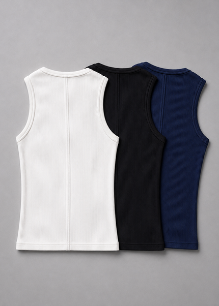 Ribbed Basic Tank Top 2.0