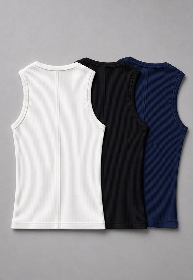 Ribbed Basic Tank Top 2.0