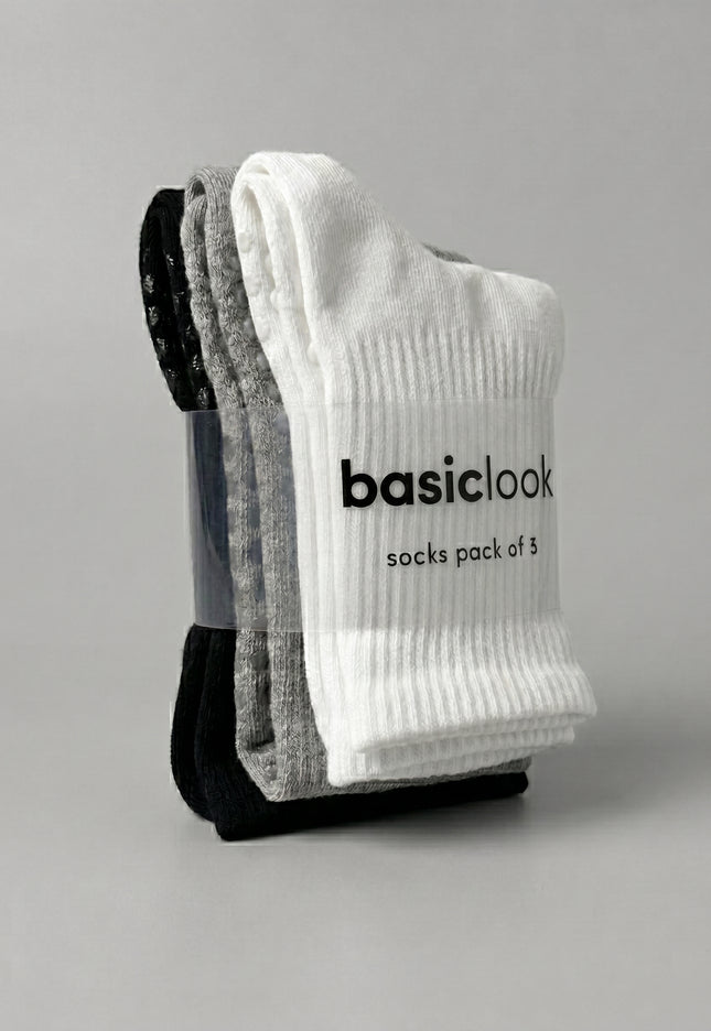Silicone Long Socks Pack 3