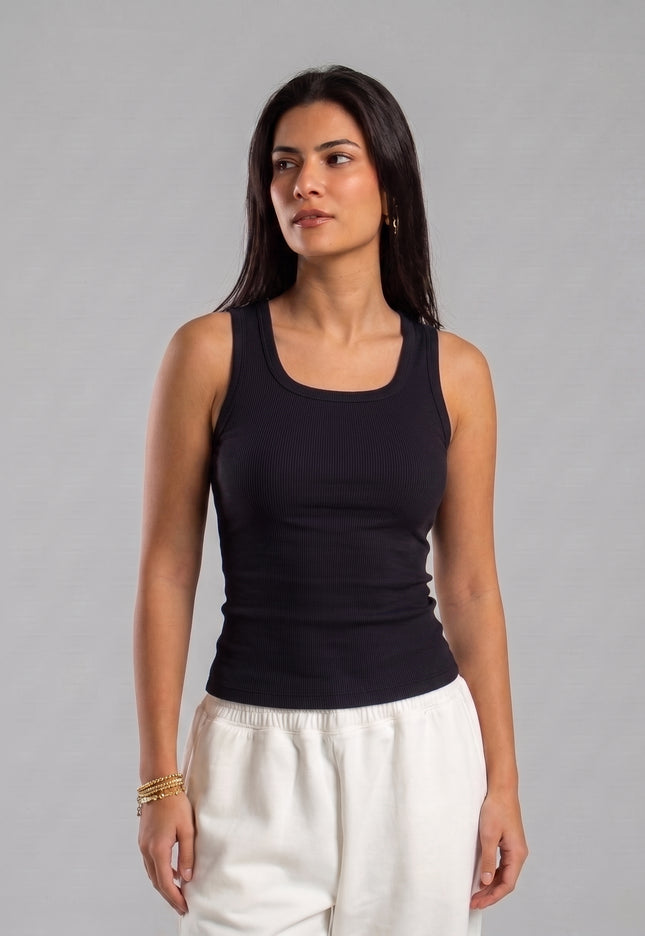 Ribbed Basic Tank Top 2.0