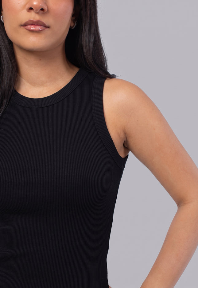 Ribbed Crew Neck Top 2.0
