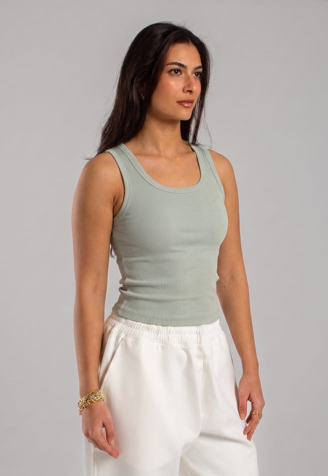 Ribbed Basic Tank Top 2.0