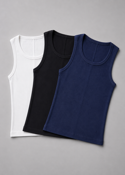 Ribbed Basic Tank Top 2.0