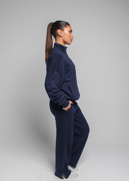 Oversized Zipper Neck Milton™ Sweater