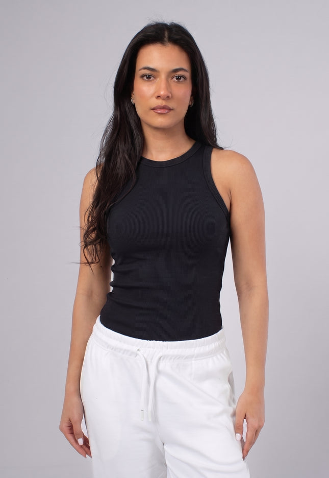 Ribbed Crew Neck Top 2.0