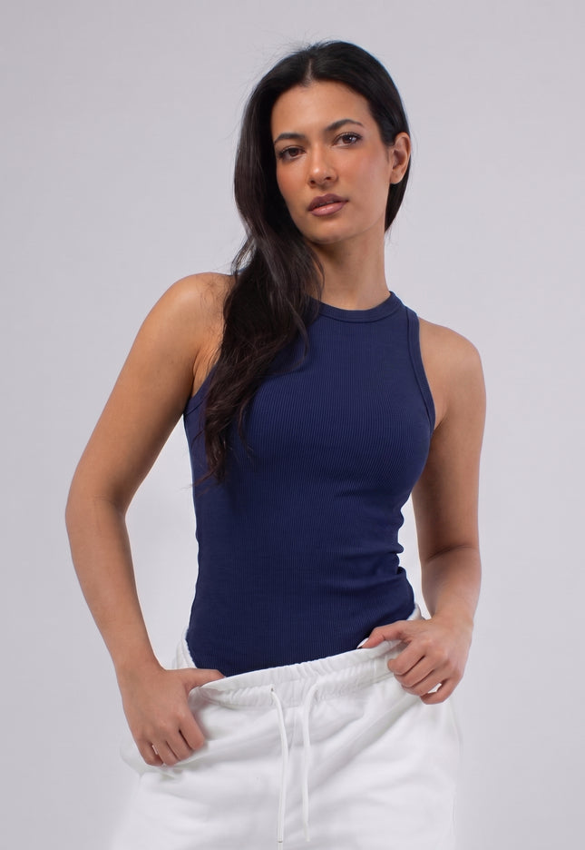 Ribbed Crew Neck Top 2.0