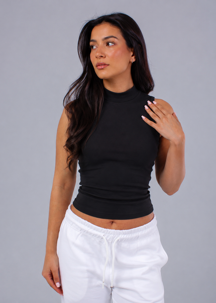Extended Neck Tank Top
