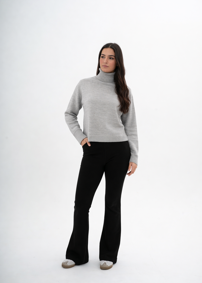 Knitted High Neck