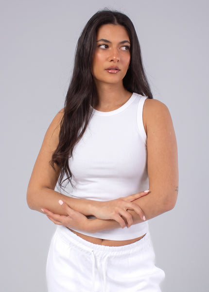 Ribbed Crew Neck Top 2.0