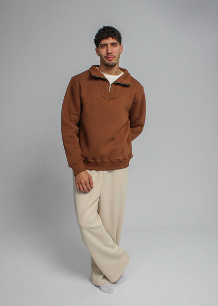 Quarter Zip Brushed Milton™