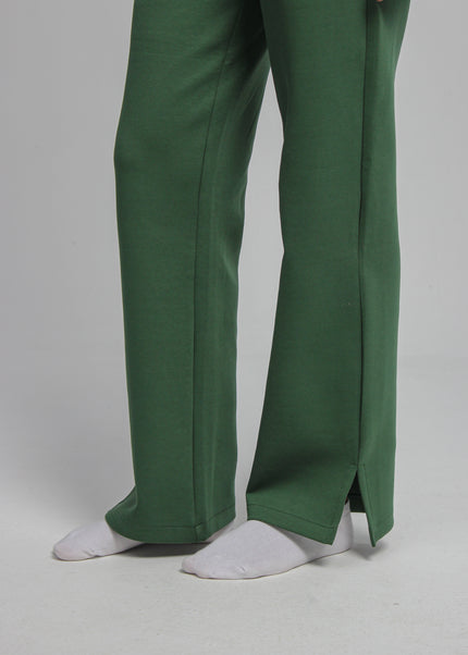 Straight Scuba™ Pants with Slit