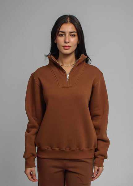 Quarter Zip Brushed Milton™