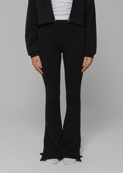 Flared Slit Pants