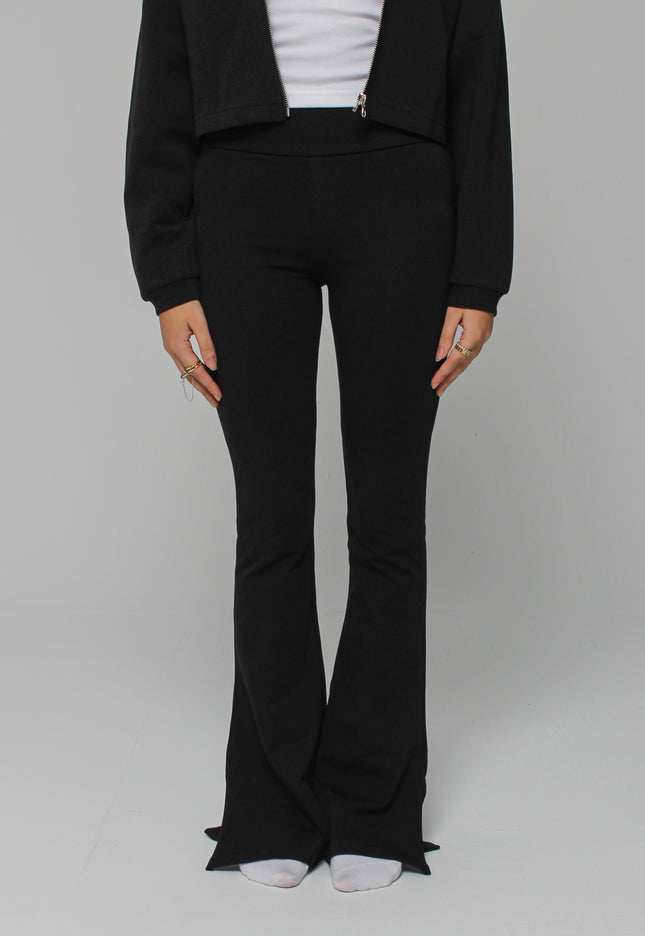 Flared Slit Pants