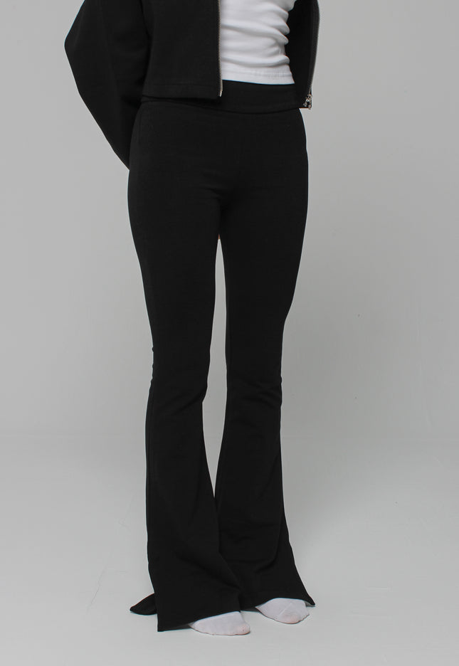 Flared Slit Pants