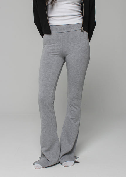 Flared Slit Pants