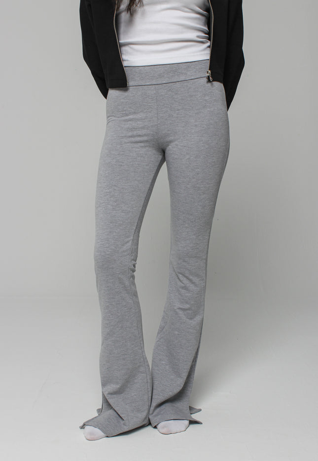 Flared Slit Pants