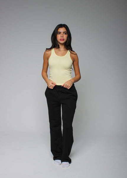 Ribbed Thick Strap Basic Top