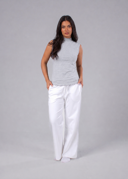 Extended Neck Tank Top