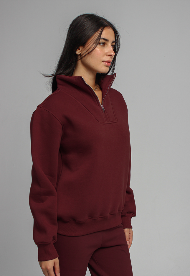 Quarter Zip Brushed Milton™