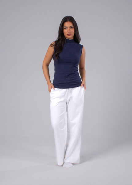 Extended Neck Tank Top