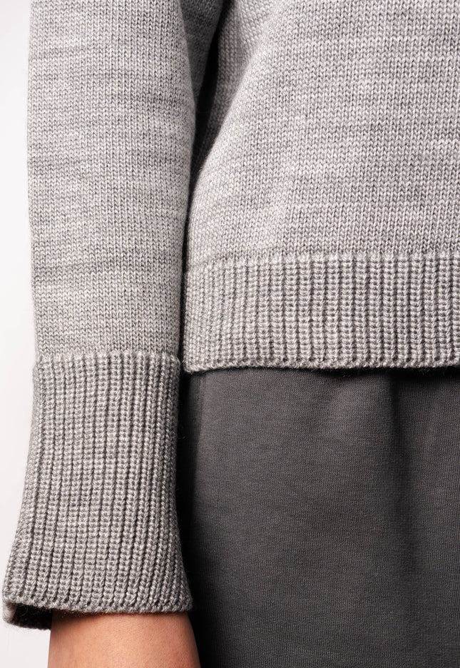 Knitted High Neck