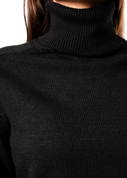 Knitted High Neck