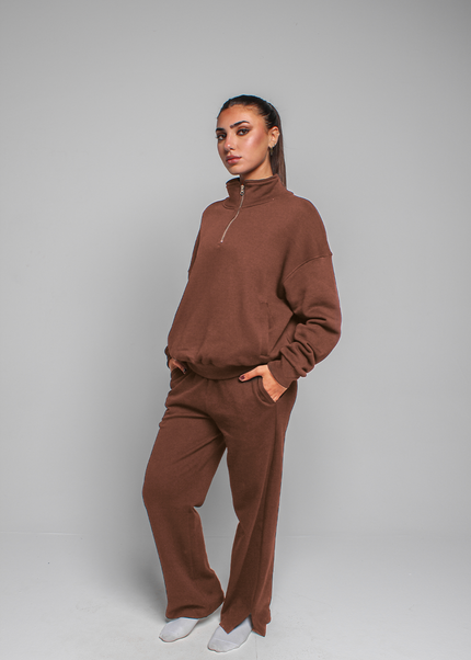 Oversized Zipper Neck Milton™ Sweater